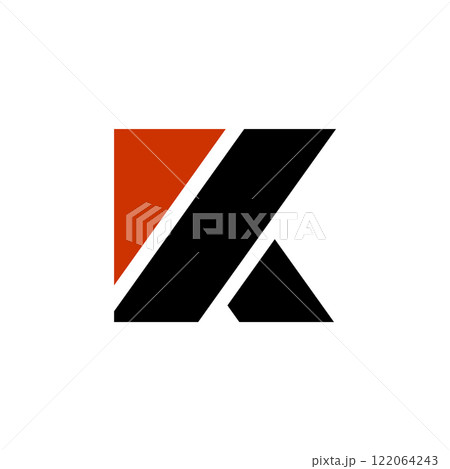 Letter K logo icon design template vector 122064243