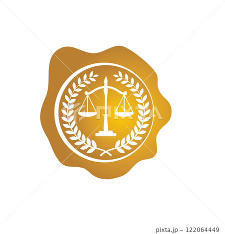 law firm logo vector template law firm logo vector template 122064449