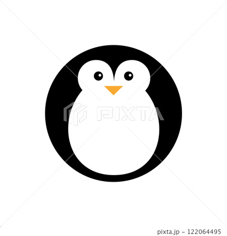 circle penguin animal logo vector designs circle penguin animal logo vector designs 122064495
