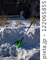 Backyard snow removal, winter shoveling, winter housework, driveway snow removal 122065855