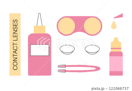Contact lenses concept Contact lenses concept 122066737