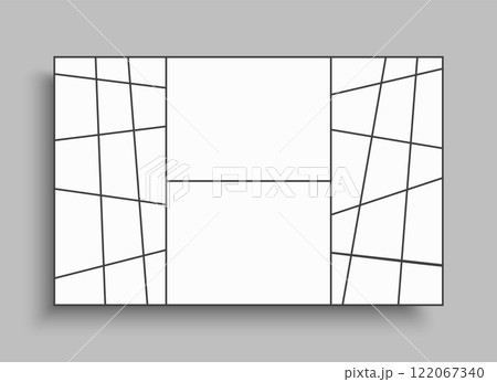 Template collage of 32 frames, images, photo 122067340