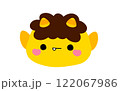 節分のかわいい鬼さん 122067986
