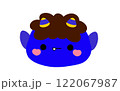 節分のかわいい鬼さん 122067987