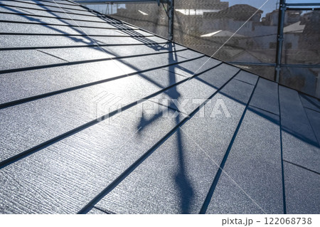 戸建て家屋の屋根修理工事 屋根・化粧スレート 戸建て家屋の屋根修理工事 屋根・化粧スレート 122068738