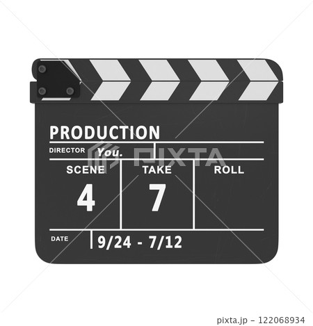 Clapboard - Close 122068934