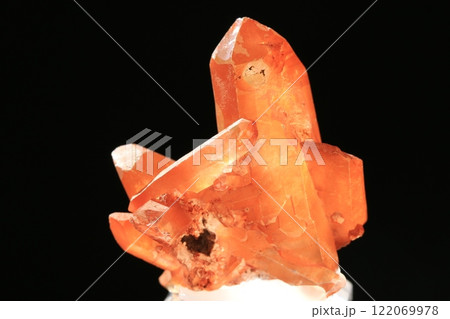 タンジェリンクォーツ／オレンジ水晶 122069978