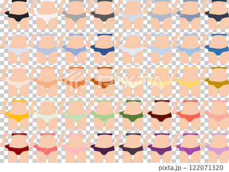 女性內衣插畫集 122071320