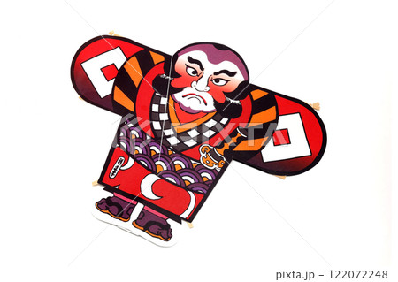 奴凧 白バック 奴凧 白バック 122072248