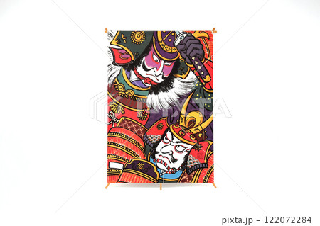 凧 白バック 122072284