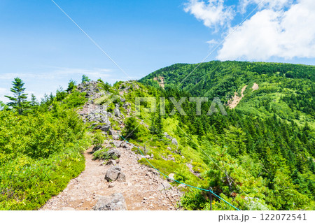 夏の四阿山・根子岳登山（中尾根コース） 122072541