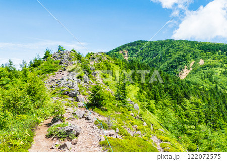 夏の四阿山・根子岳登山（中尾根コース） 122072575