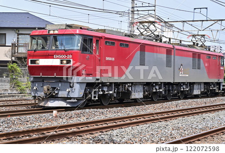 鉄道　JR貨物・東北本線　EH500-28 貨物レ 122072598