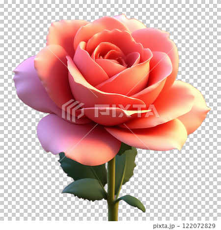 華麗なバラ：花びらの魅力を引き出して 122072829