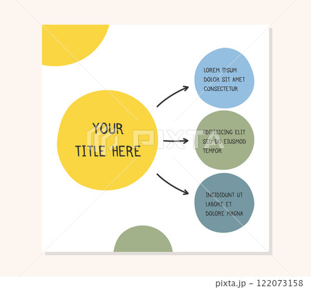 Abstract Hand Drawn Infographics Abstract Hand Drawn Infographics 122073158