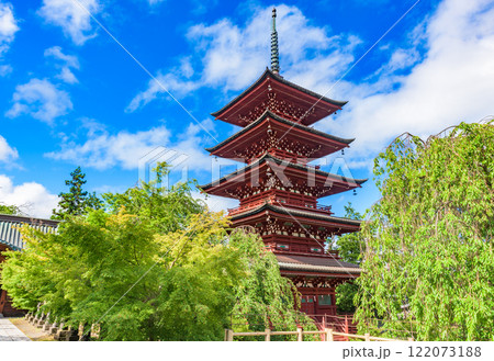 【重要文化財】最勝院五重塔　青森県弘前市 122073188