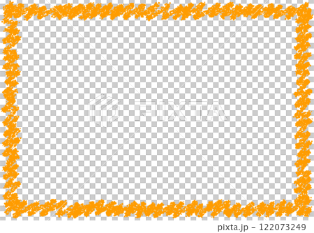 Hand-drawn crayon material background frame Hand-drawn crayon material background frame 122073249