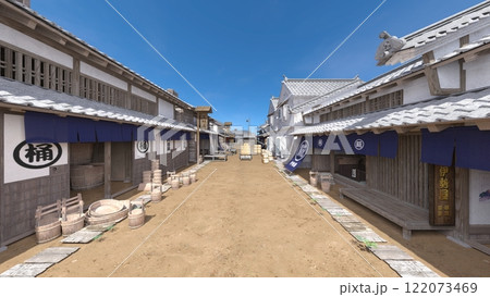 江戸時代の街並み 122073469