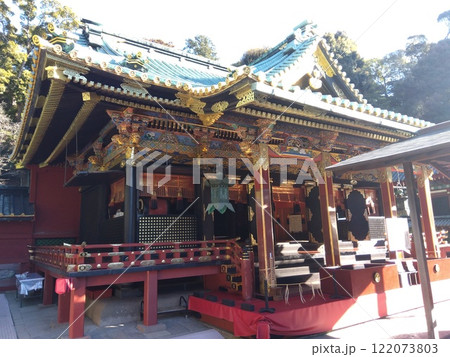 徳川家康を祀る久能山東照宮の本宮 122073803