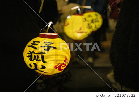 王子　狐の行列　提灯 122075322