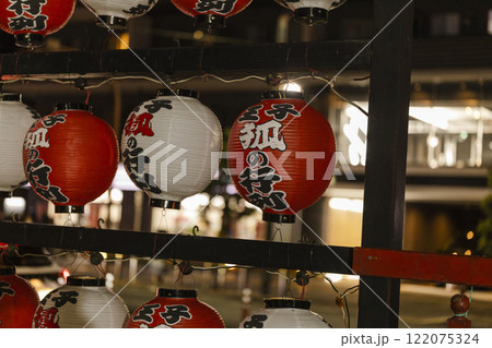 王子　狐の行列　提灯 122075324