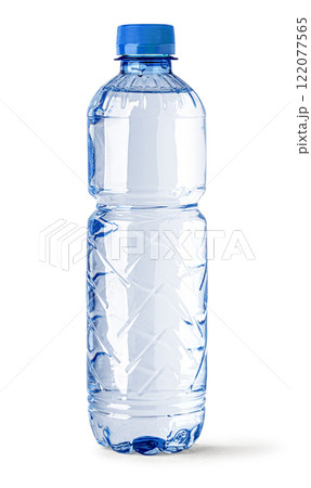 Small plastic water bottle 122077565