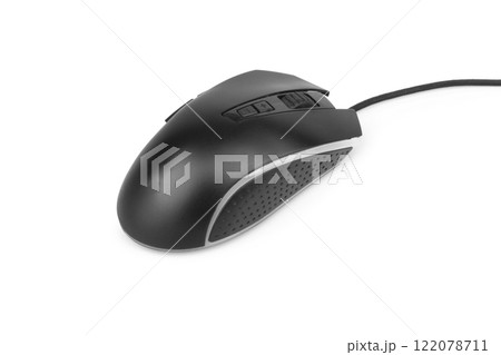 mouse gamer isolated on white background mouse gamer isolated on white background 122078711