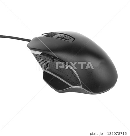 mouse gamer isolated on white background mouse gamer isolated on white background 122078716