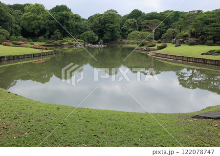 六義園・大泉水＠東京都文京区 122078747