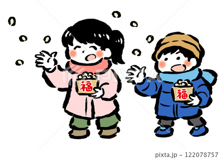 122 手描きイラスト （寿司 イカ 手描きイラストのイラスト素材 