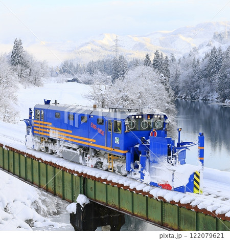 只見線のラッセル車 122079621