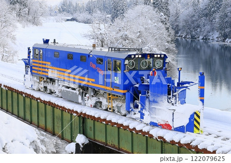 只見線のラッセル車 122079625