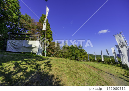 関ケ原　笹尾山　石田三成陣地　岐阜県関ケ原町 122080511