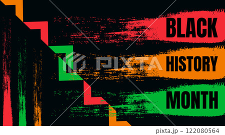 Honoring Black Heritage Celebrating Black History Month 122080564
