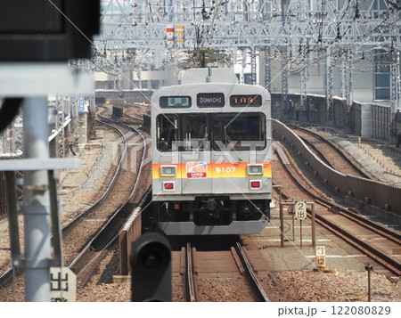 休憩中の東急9000系 122080829