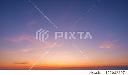 Sunset sky background 122082497
