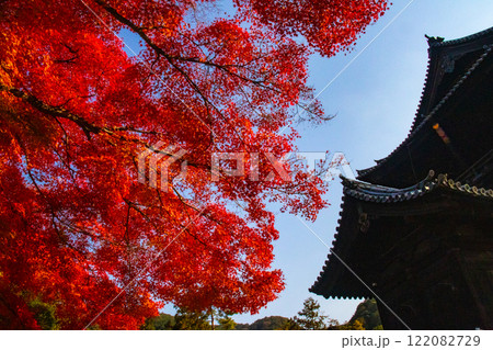【京都風景】南禅寺　落ち着いた風情のある紅葉 122082729