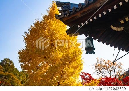 【京都風景】南禅寺　落ち着いた風情のある紅葉 122082760