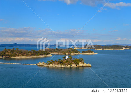 多聞山から見た松島（宮城県七ヶ浜町） 122083531