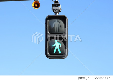 歩行者用信号機 122084557
