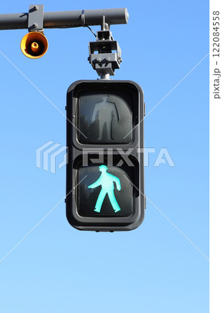 歩行者用信号機 122084558