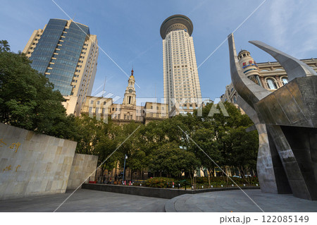 People's Park in Shanghai, China 122085149