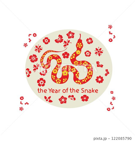 Year of the snake Year of the snake 122085790