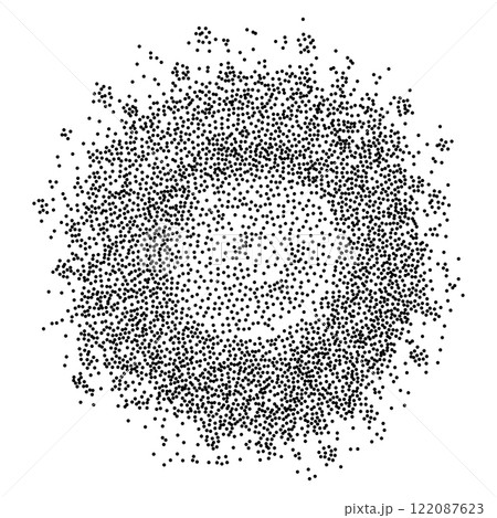 Circle Made of Dots Circle Made of Dots 122087623