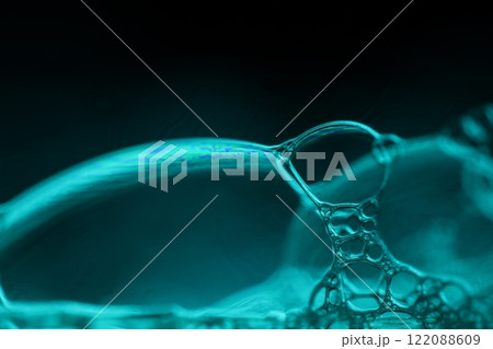 Silver liquid connections, bubble in macro, movement of liquid in a bubble, abstract background Silver liquid connections, bubble in macro, movement of liquid in a bubble, abstract background 122088609