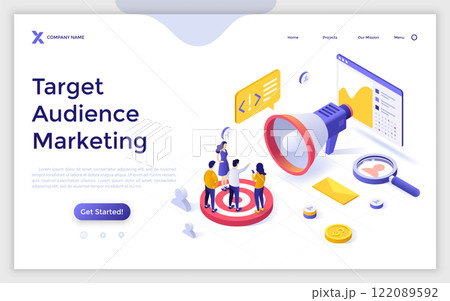 Modern Isometric Vector Illustration 122089592