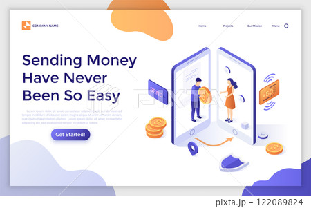 Modern Isometric Vector Illustration 122089824