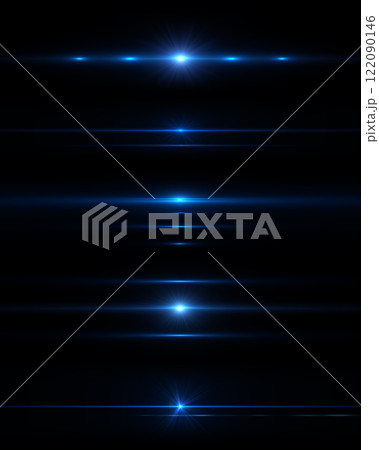 Lens flares and anamorphic lens flare. Lens flares and anamorphic lens flare. 122090146