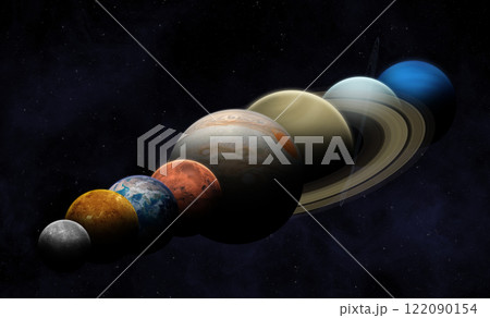 Planetary parade. Eight planets set to align. Planetary parade. Eight planets set to align. 122090154