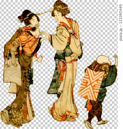 Mothers with children Mothers with children 122092449